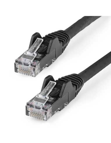 StarTech.com Cable Ethernet CAT6 de 2m - LSZH - Cable de Red de 10 Gigabits de 650MHz y PoE de 100W UTP sin Enganches