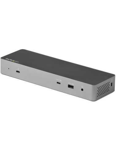 StarTech.com Docking Station Thunderbolt 3 Compatible con USB-C - para 2 Monitores 4K 60Hz DisplayPort 1.4 o 2 Monitores HDMI -