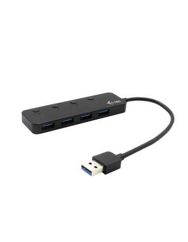 i-tec USB 3.0 Metal HUB 4 Port with individual On Off Switches