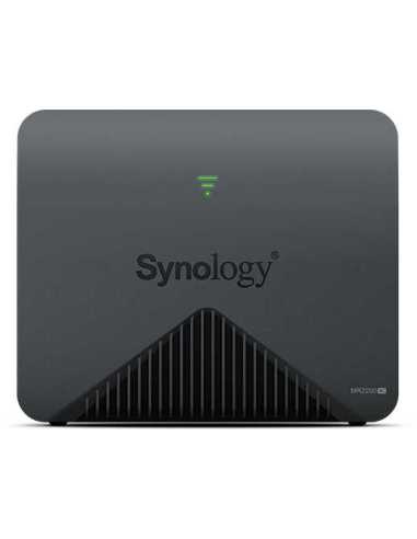 Synology MR2200AC router inalámbrico Gigabit Ethernet Doble banda (2,4 GHz 5 GHz) Negro