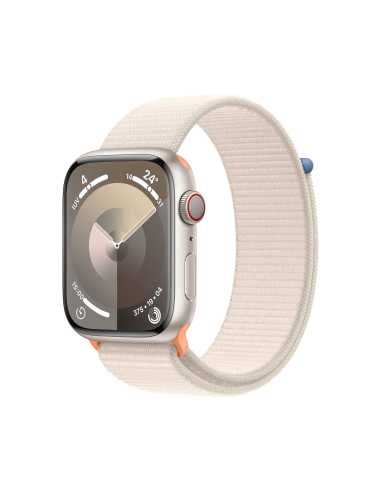 Apple Watch Series 9 OLED 45 mm Digital 396 x 484 Pixeles Pantalla táctil 4G Beige Wifi GPS (satélite)