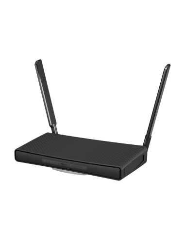 Mikrotik hAP ax³ router inalámbrico Gigabit Ethernet Doble banda (2,4 GHz 5 GHz) Negro