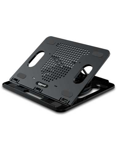 iggual RPSV17 Soporte para ordenador portátil Negro 43,2 cm (17")