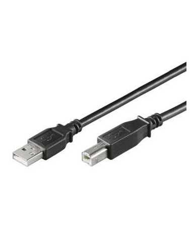 Ewent EC1004 cable USB 1,8 m USB 2.0 USB B USB A Negro