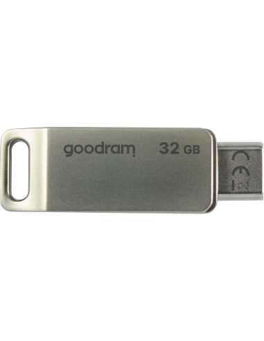 Goodram ODA3 unidad flash USB 32 GB USB Type-A USB Type-C 3.2 Gen 1 (3.1 Gen 1) Plata