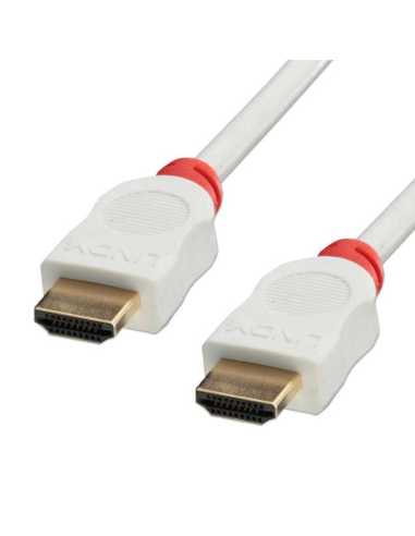 Lindy 41413 cable HDMI 3 m HDMI tipo A (Estándar) Rojo, Blanco
