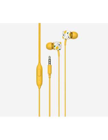 SPC Hype Auriculares Alámbrico Dentro de oído Llamadas Música Amarillo