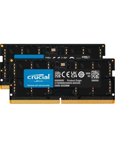 Crucial CT2K32G56C46S5 módulo de memoria 64 GB 2 x 32 GB DDR5 5600 MHz