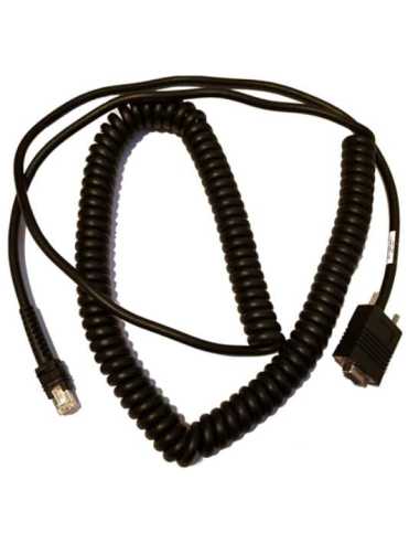 Zebra CBA-R62-C20PAR cable de serie Negro 6 m DB9
