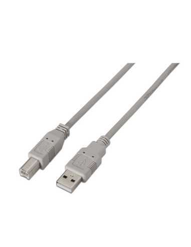 AISENS A101-0002 cable USB 1,8 m USB 2.0 USB A USB B Beige