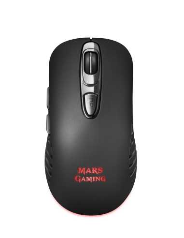 Mars Gaming MMW2 ratón mano derecha RF inalámbrico Mecánico 3200 DPI