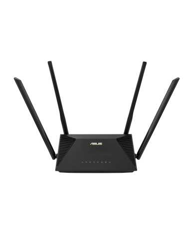 ASUS RT-AX53U router inalámbrico Gigabit Ethernet Doble banda (2,4 GHz 5 GHz) Negro