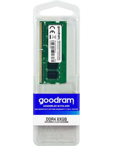Goodram GR3200S464L22S 16G módulo de memoria 16 GB 1 x 16 GB DDR4 3200 MHz