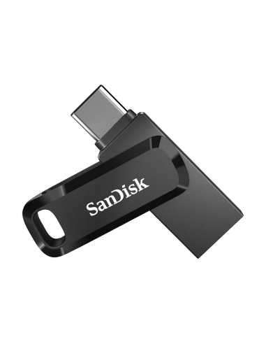 SanDisk Ultra Dual Drive unidad flash USB 128 GB USB Type-A USB Type-C 3.2 Gen 1 (3.1 Gen 1) Negro, Plata