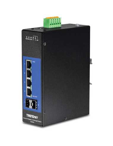 Trendnet TI-G642i Gestionado L2 Gigabit Ethernet (10 100 1000) Negro
