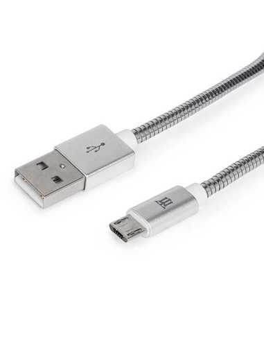 Maillon Technologique Premium MTPMUMS241 cable USB 1 m USB 2.0 USB A Micro-USB B Plata