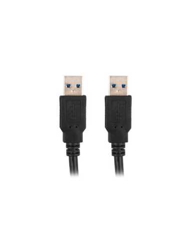 Lanberg CA-USBA-30CU-0018-BK cable USB 1,8 m USB 3.2 Gen 1 (3.1 Gen 1) Negro