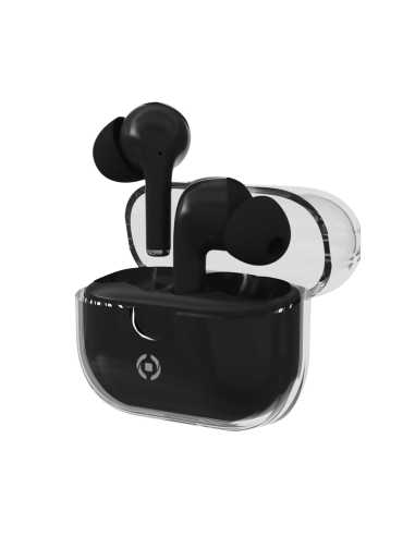 Celly CLEAR Auriculares True Wireless Stereo (TWS) Dentro de oído Llamadas Música USB Tipo C Bluetooth Negro