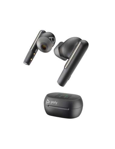 POLY Voyager Free 60+ Auriculares Inalámbrico Dentro de oído Oficina Centro de llamadas Bluetooth Negro