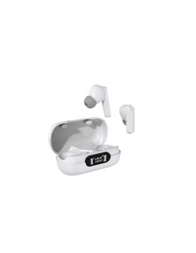 Denver TWE-40 auricular y casco Auriculares True Wireless Stereo (TWS) Dentro de oído Llamadas Música Bluetooth Blanco