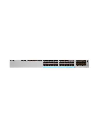 Cisco Catalyst C9300-24P-E switch Gestionado L2 L3 Gigabit Ethernet (10 100 1000) Energía sobre Ethernet (PoE) 1U Gris