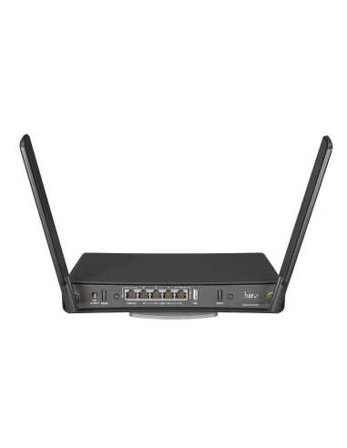 Mikrotik hAP ac³ router inalámbrico Gigabit Ethernet Doble banda (2,4 GHz 5 GHz) Negro