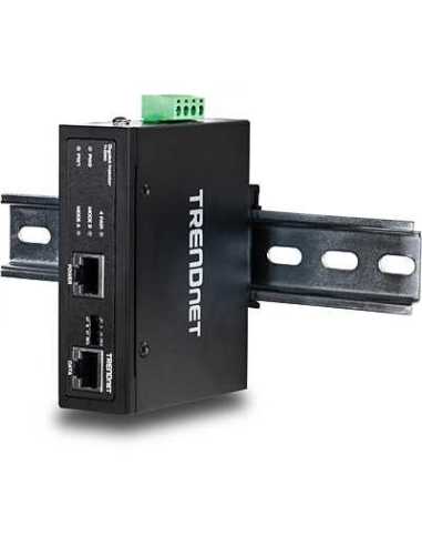 Trendnet TI-IG60 adaptador e inyector de PoE Ethernet rápido, Gigabit Ethernet