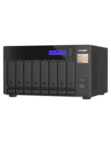 QNAP QVP-85B servidor de almacenamiento NAS Torre Ethernet Negro