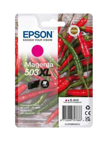 Epson 503XL cartucho de tinta 1 pieza(s) Original Alto rendimiento (XL) Magenta