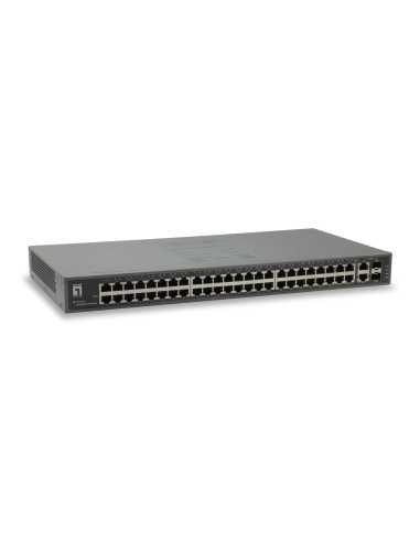 LevelOne FGU-5021 switch Fast Ethernet (10 100) Gris