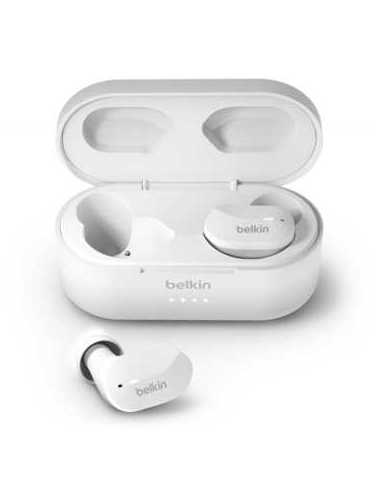 Belkin AUC001BTWH auricular y casco Auriculares Inalámbrico Dentro de oído Música MicroUSB Bluetooth Blanco