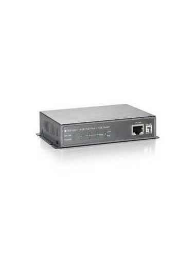 LevelOne GEP-0521 switch No administrado Gigabit Ethernet (10 100 1000) Energía sobre Ethernet (PoE) Gris