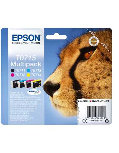 Epson Multipack T0715 4 colores (etiqueta RF)