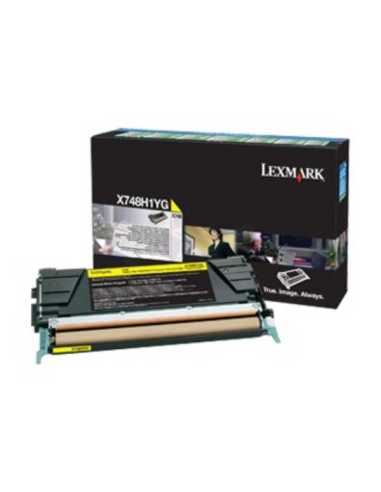 Lexmark X748H3YG cartucho de tóner 1 pieza(s) Original Amarillo
