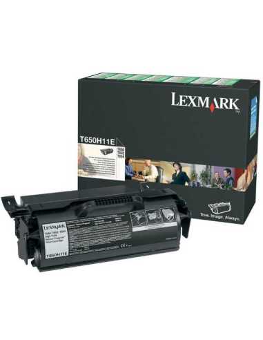 Lexmark T650H11E cartucho de tóner 1 pieza(s) Original Negro