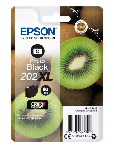 Epson Kiwi Singlepack Photo Black 202XL Claria Premium Ink