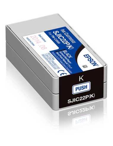 Epson SJIC22P(K) Ink cartridge for ColorWorks C3500 (Black)