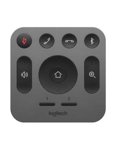 Logitech MeetUp mando a distancia RF inalámbrico Webcam Botones