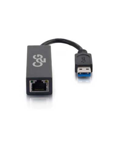 C2G 81693 cambiador de género para cable RJ-45 USB 2.0 Type-A Negro