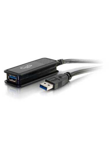 C2G Cable alargador activo de 5 m USB 3.0 USB-A macho a USB-A hembra