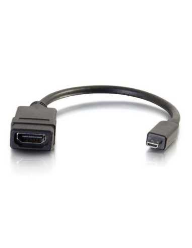 C2G 80510 cable HDMI 0,2 m Micro-HDMI Negro