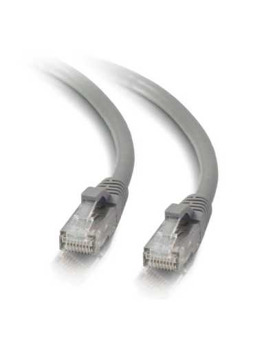 C2G Cable de conexión de red de 5 m Cat5e sin blindaje y con funda (UTP), color gris