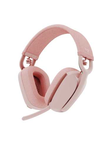 Logitech Zone Vibe 100 Auriculares Inalámbrico Diadema Llamadas Música Bluetooth Rosa