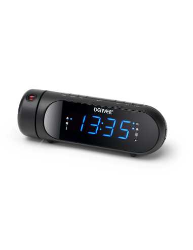 Denver CPR-700 despertador Reloj despertador digital Negro