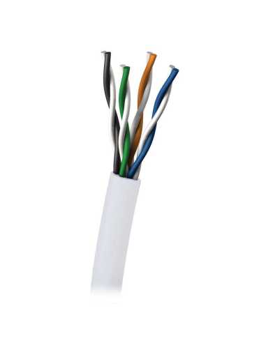 C2G Cat5E 350MHz UTP Solid PVC CMR Cable 305m cable de red Blanco U UTP (UTP)