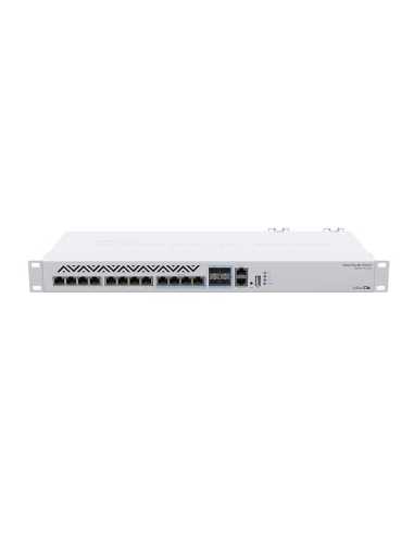 Mikrotik CRS312-4C+8XG-RM switch Gestionado L3 10G Ethernet (100 1000 10000) 1U Blanco