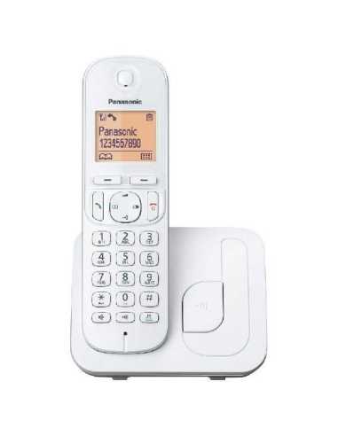 Panasonic KX-TGC210 Teléfono DECT Identificador de llamadas Blanco
