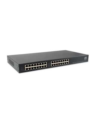 LevelOne POH-1620 adaptador e inyector de PoE Ethernet rápido, Gigabit Ethernet