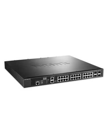 D-Link DXS-3400-24TC switch Gestionado L3 Gigabit Ethernet (10 100 1000) 1U Negro
