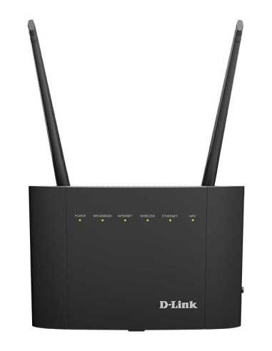 D-Link DSL-3788 router inalámbrico Gigabit Ethernet Doble banda (2,4 GHz 5 GHz) Negro